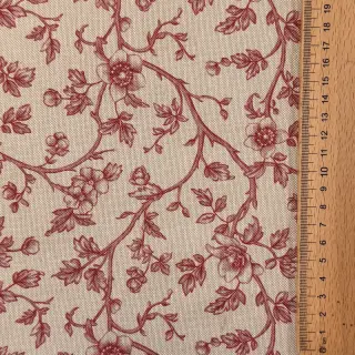 Țesătură decorativă Linenlook Meredith rouge