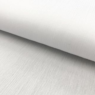Țesătură din bumbac CRINKLE white