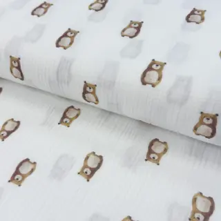 Mușelină Animals design B digital print ORGANIC