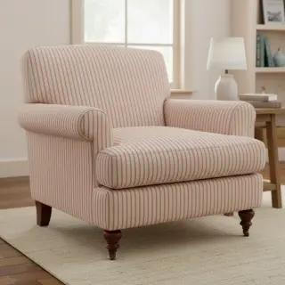 Țesătură decorativă Linenlook Vincennes rouge