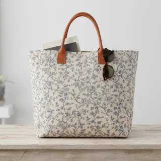 Țesătură decorativă Linenlook Meredith bleu