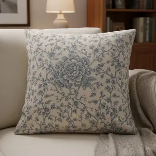 Țesătură decorativă Linenlook Meredith bleu