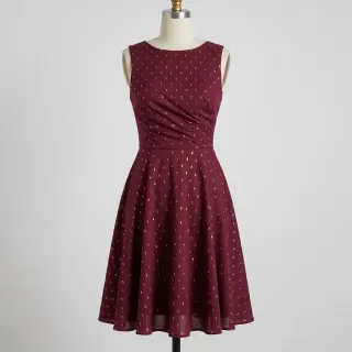 Viscoză LUREX burgundy