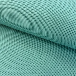 Tricot WAFFLE old green ORGANIC