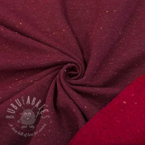 Jerse trening pieptănat COSY burgundy melange