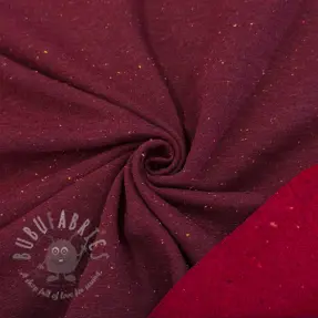 Jerse trening pieptănat COSY burgundy melange