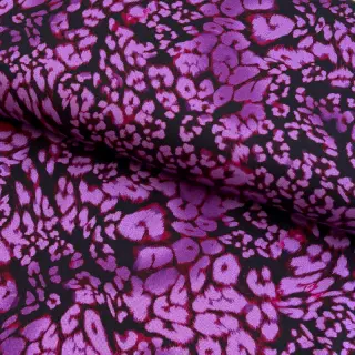 Viscoză ROSELLA STRETCH Animals purple