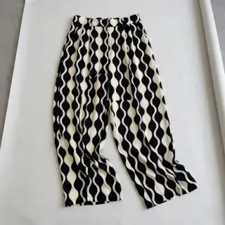 Viscoză ECOVERO Abstract black ecru