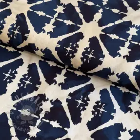 Țesătură din bumbac BATIK navy