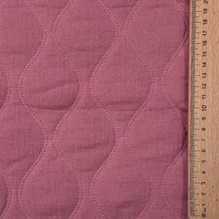 Mușelină QUILT Wave mauve