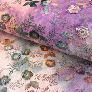 Catifea raiată subțire TIE DYE 21W Catchy design B