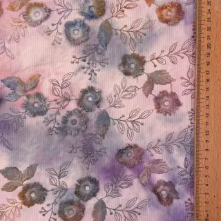 Catifea raiată subțire TIE DYE 21W Catchy design B