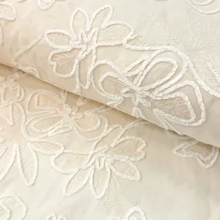 Țesătură din bumbac EMBROIDERY Chenille Manon design A