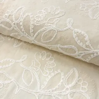 Țesătură din bumbac EMBROIDERY Chenille Manon design B
