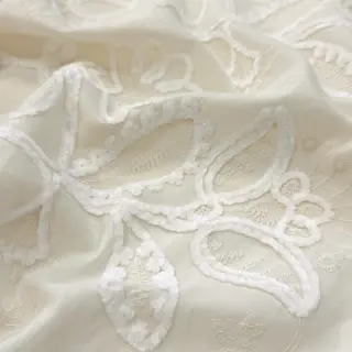 Țesătură din bumbac EMBROIDERY Chenille Manon design B