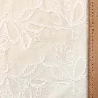 Țesătură din bumbac EMBROIDERY Chenille Manon design B