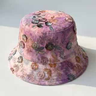 Catifea raiată subțire TIE DYE 21W Catchy design B