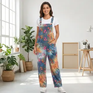 Catifea raiată subțire TIE DYE 21W Catchy design C