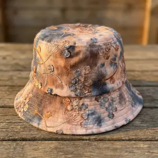 Catifea raiată subțire TIE DYE 21W Dandy design B
