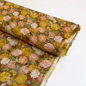 Viscoză RAYON POPLIN Flower sea design C