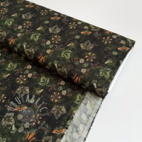 Viscoză RAYON POPLIN Dark barrock design B