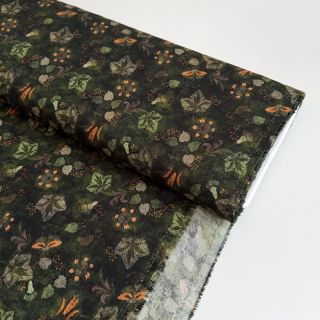 Viscoză RAYON POPLIN Dark barrock design B