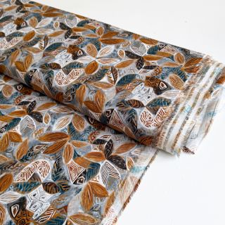 Viscoză RAYON POPLIN Floral design E