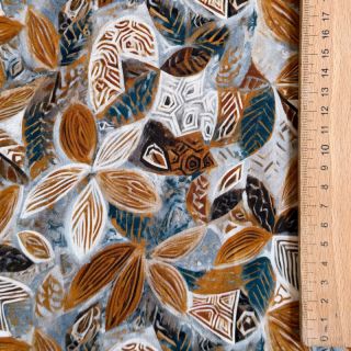 Viscoză RAYON POPLIN Floral design E