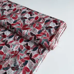 Viscoză RAYON POPLIN Floral design C