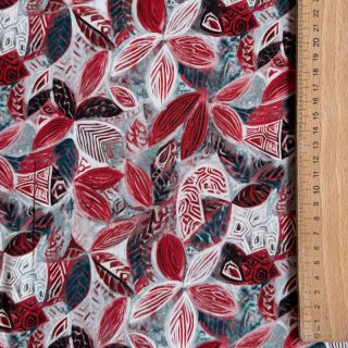 Viscoză RAYON POPLIN Floral design C