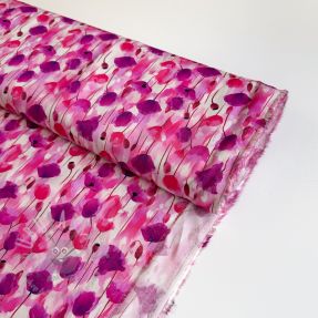 Viscoză RAYON POPLIN Poppys design B