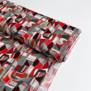 Viscoză RAYON POPLIN Leona design C