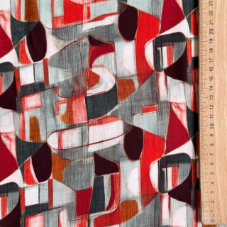 Viscoză RAYON POPLIN Leona design C