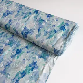 Viscoză RAYON POPLIN Faded spots design C