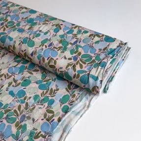 Viscoză RAYON POPLIN Simplistic flowers design C