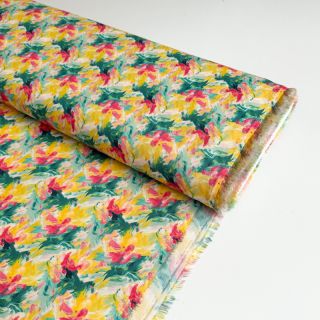 Viscoză RAYON POPLIN Faded spots design B