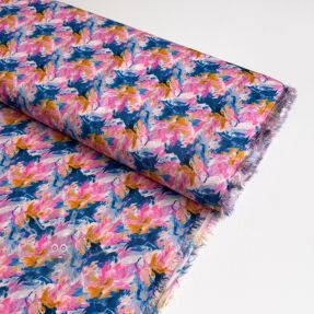 Viscoză RAYON POPLIN Faded spots design A