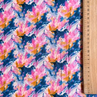 Viscoză RAYON POPLIN Faded spots design A