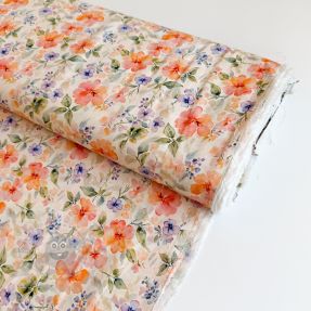 Viscoză RAYON POPLIN Love design D