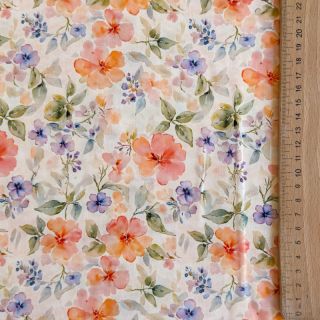 Viscoză RAYON POPLIN Love design D