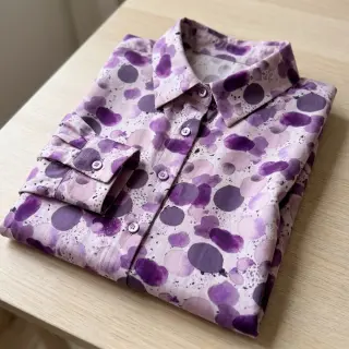 Viscoză RAYON POPLIN Bouncy design A