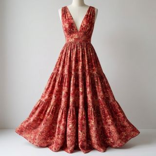 Viscoză RAYON POPLIN Barrock design C