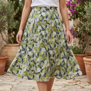 Viscoză RAYON POPLIN Floral design D