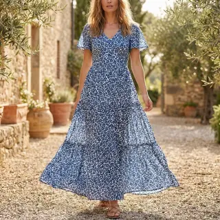 Viscoză RAYON POPLIN Eve design D