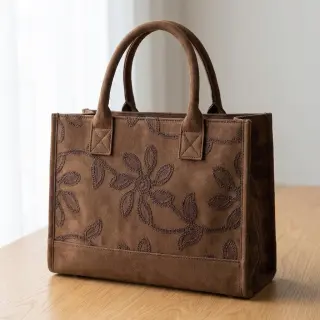 Imitație piele întoarsă stretch Amalia brown