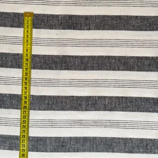In YARN DYED BIG Stripe black