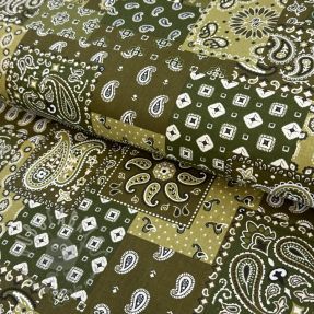 Țesătură din bumbac Farwest kaki