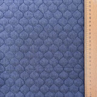 Material textil matlasat JEANS dark blue