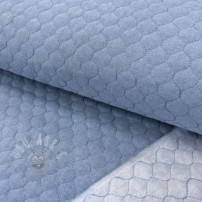 Material textil matlasat JEANS blue