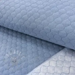 Material textil matlasat JEANS blue